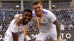 Toni Kroos hatte bei Bayern München und danach bei Real Madrid mit David Alaba eine sehr ...