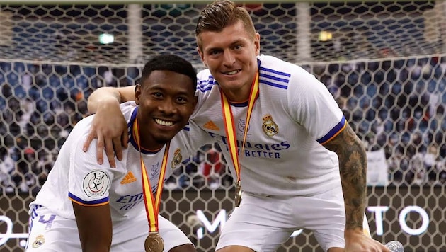 Felix Kroos hatte bei Bayern München und danach bei Real Madrid mit David Alaba eine sehr ...