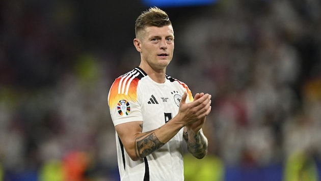 Toni Kroos hat nach wie vor Spaß am Kicken.  (Bild: AFP or licensors)