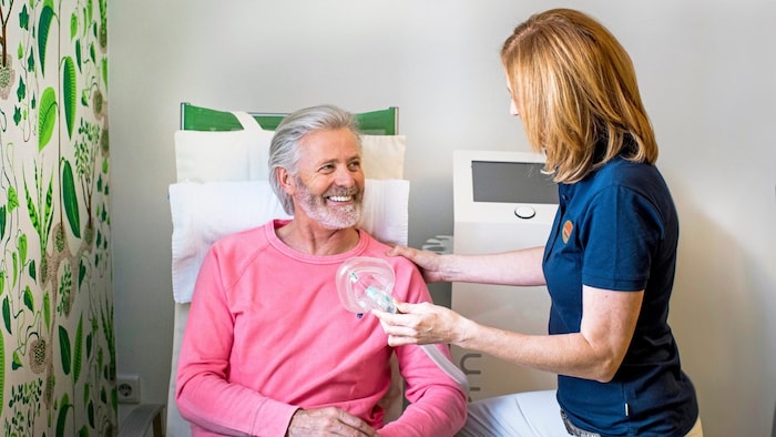 Eines von vielen Therapie-Angeboten: Höhenluft-Therapie soll den Zellstoffwechsel verbessern.