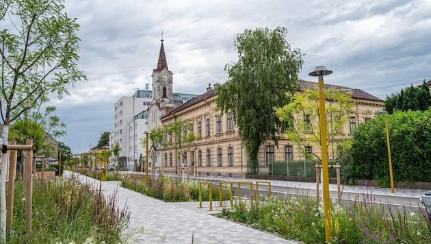 Der erste Abschnitt ist bereits fertig, nun folgt der nächste. (Bild: Christian Krückel)