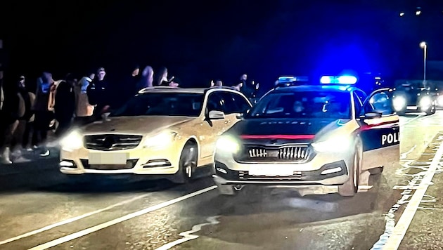 Die Polizei führte eine Schwerpunktkontrolle in der Tuner-Szene durch. 