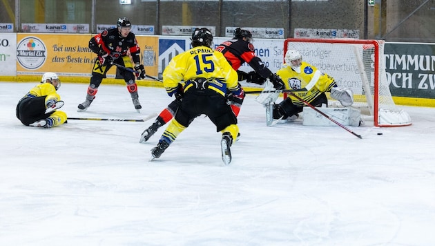 Peggau (in yellow) has to move to Graz (Bild: Chris Mayerl)