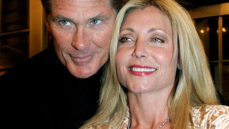 David Hasselhoff und Pamela Bach waren von 1989 bis 2006 verheiratet. (Bild: Tina Fineberg / AP / picturedesk.com)