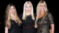 Pamela Bach mit ihren Töchtern Taylor-Ann und Hayley Hasselhoff (Bild: Viennareport)