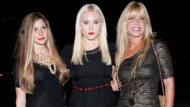 Pamela Bach with her daughters Taylor-Ann and Hayley (Bild: Viennareport)