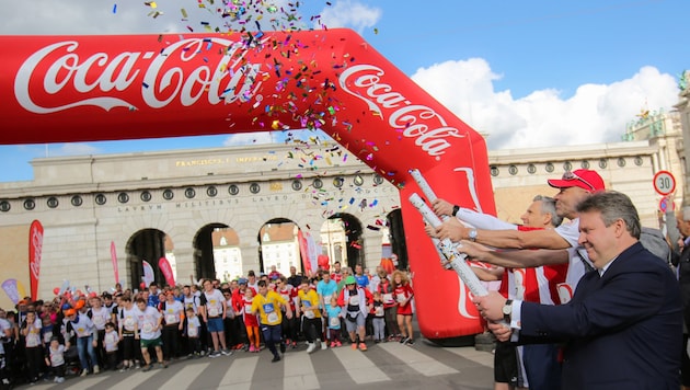 Der Coca-Cola Inclusion Run zählzt zu den absoluten Highlights.  (Bild: GEPA)