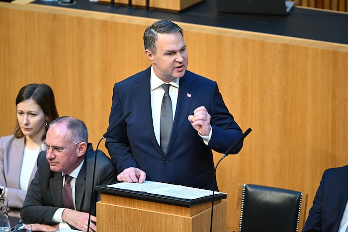 Vizekanzler Babler müsste laut Plan am wenigsten sparen