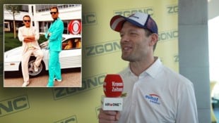 Alexander Wurz im krone.at-Interview. (Bild: Krone.tv, Instagram/wurz_alex)