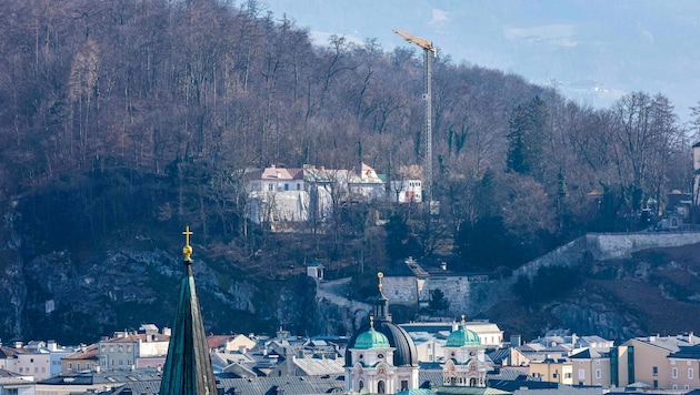 Wolfgang Porsche plant einen Tunnel durch den Kapuzinerberg zu seiner Villa. (Bild: Markus Tschepp)