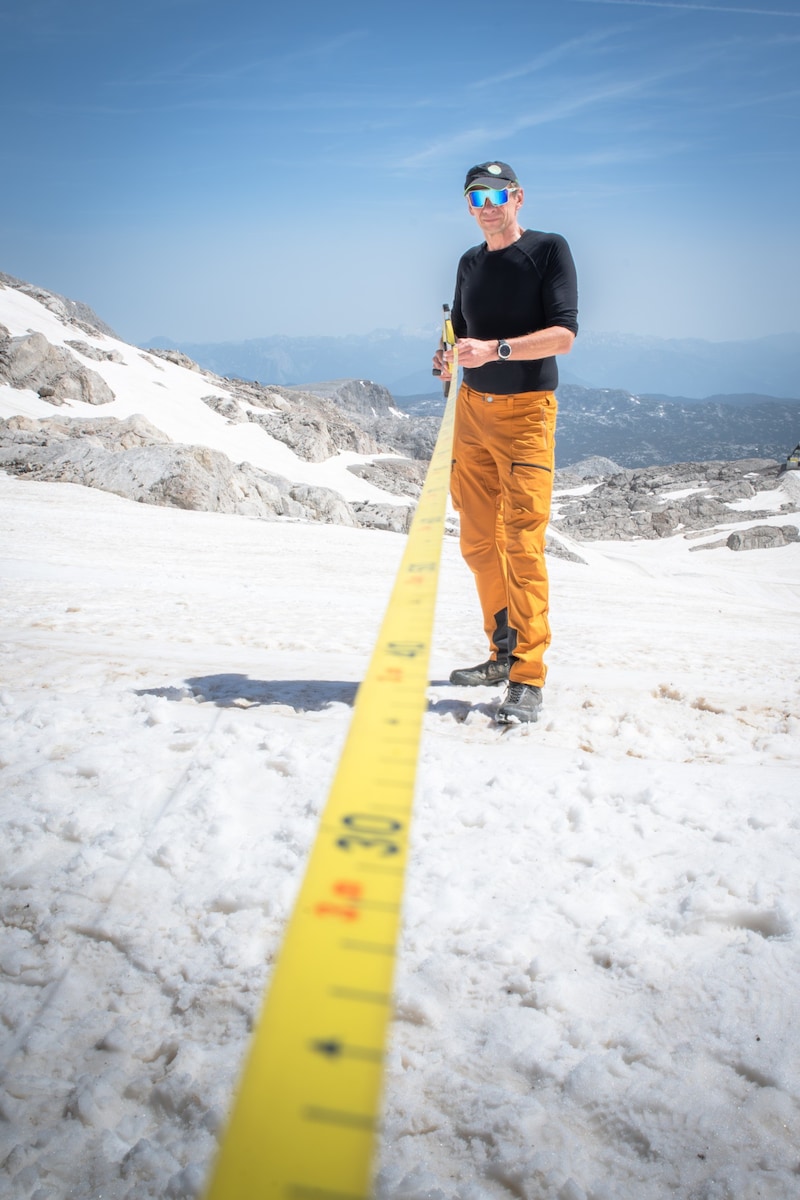 90 Gletscher nahmen die ehrenamtlichen Vermesser unter die Lupe. (Bild: Alpenverein Peter Neuner-Knabl)