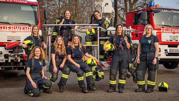 Immer mehr Frauen engagieren sich in ihrer Freizeit in den freiwilligen Feuerwehren in NÖ. (Bild: Patrick Schiesser/SID-Team)