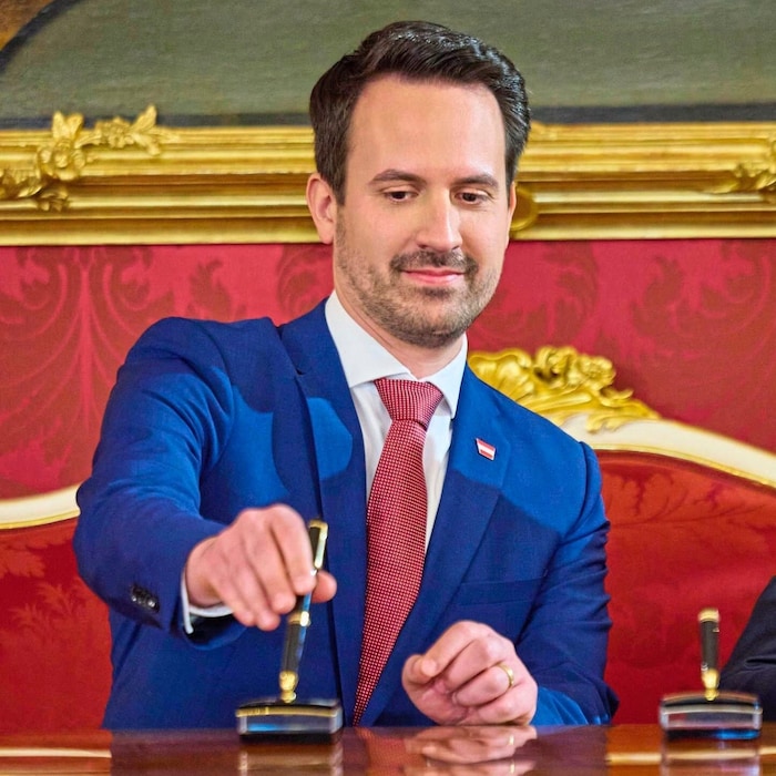 Bildungsminister Christoph Wiederkehr