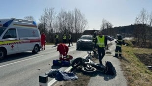 Im oststeirischen llztal krachte es am Freitagvormittag.