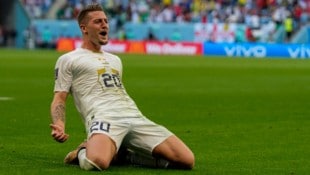 Sergej Milinkovic-Savic – als es ihm noch besser ging (Bild: AP/Frank Augstein)