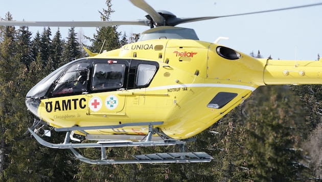 Mission for the rescue helicopter (symbolic image) (Bild: Pail Sepp)