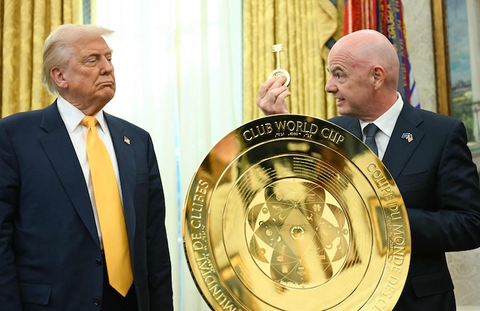 Best Buddies: Donald Trump und Gianni Infantino.