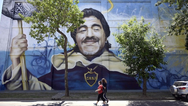 Diego Maradona verstarb im Jahr 2020.