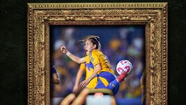 Der mexikanische Klub Tigres Femenil veröffentlichte das Fersler-Tor von Lizbeth Ovalle mit einem Bilderrahmen. (Bild: Tigres Femenil)