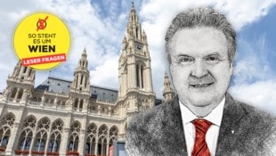 Wiens Bürgermeister Michael Ludwig von der SPÖ stellt sich den Fragen der „Krone“-Leser. Schicken Sie uns, was Sie immer schon vom Stadtchef wissen wollten. (Bild: Krone KREATIV/Anika Groß C.Wawra)