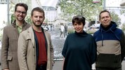 Die Wiener Grünen – Mobilitätssprecher Kilian Stark, Parteichef Peter Kraus, ...