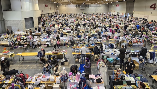 Die Babybörse in Klagenfurt war wieder sehr gut besucht.  (Bild: zvg)