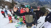 Streckenrekordhalter Fritz Strobl lädt auf die Streif und hat viel zu erzählen.
