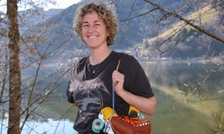 Tanja Puchler und ihre Rollschuhe: Bei der Disko am 5. April im Hangar am Zeller Flugplatz wird ...