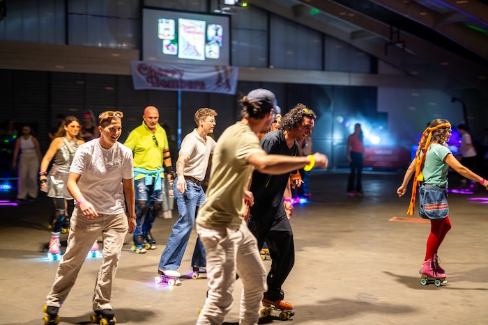 Funky music, flashy outfits and lots of rolling rebels await the curious.