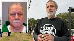 Die Erschießung von Brad Sigmon (kl. Bild) wurde von Protesten begleitet. Unter den ...