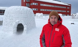 „Krone“-Reporter Gregor Brandl berichtet aus der verschneiten Arktis-Hauptstadt.