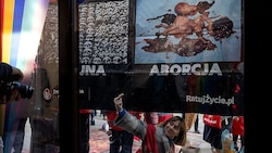 Diese Abtreibungsgegner zeigen mehr als deutlich, was sie von der neuen Einrichtung halten.