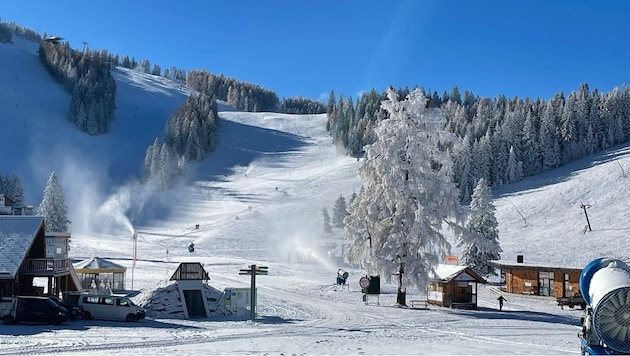 In Hinterstoder laufen die Skikanonen auf Hochtouren.
