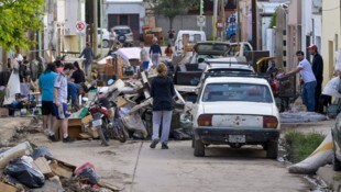 Bahía Blanca stand komplett unter Wasser