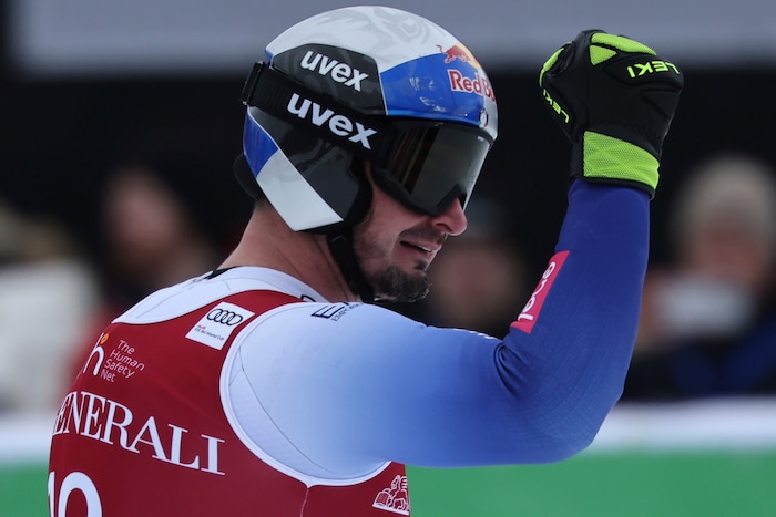 Dominik Paris hatte Grund zum Jubeln.