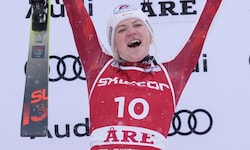Katharina Truppe jubelte in Are.