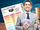 Um als Mann beim Einkommen ganz oben mitzuspielen, braucht man einen fünfstelligen Betrag auf dem Gehaltszettel. (Bild: Krone KREATIV/stock.adobe.com)