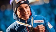 Jan Hörl räumte bei der Nordischen Ski-WM in Trondheim vier Medaillen ab. (Bild: GEORG HOCHMUTH)