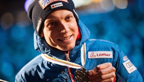 Jan Hörl räumte bei der Nordischen Ski-WM in Trondheim vier Medaillen ab.