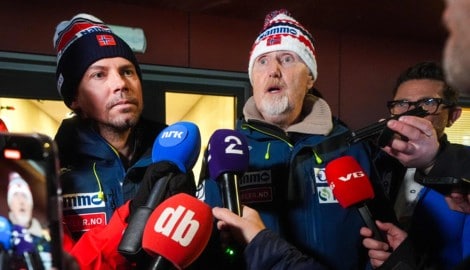 Norwegen-Sportdirektor Jan Erik Aalbu (re.) gab den WM-Betrug zu.