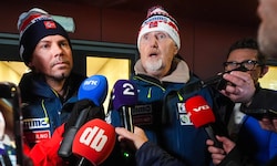 Norwegen-Sportdirektor Jan Erik Aalbu (re.) gab den WM-Betrug zu.