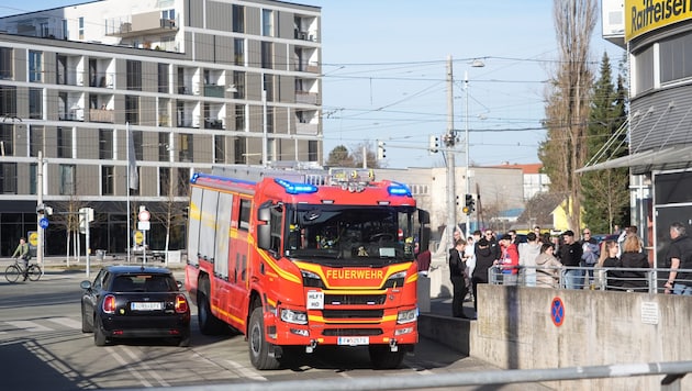 Einsatz für Rettungskräfte in Graz. (Bild: Pail Sepp)