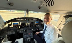 Im Schnitt sind nur etwa fünf Prozent aller Piloten in Österreich weiblich – in der Firma, in ...