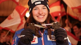 Lisa Hirner könnte Gold statt Bronze erben. (Bild: Tröster Andreas)