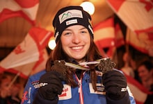 Lisa Hirner könnte Gold statt Bronze erben. (Bild: Tröster Andreas)