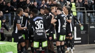 Sturm Graz traf in der Nachspielzeit zum 2:1. (Bild: Pail Sepp)