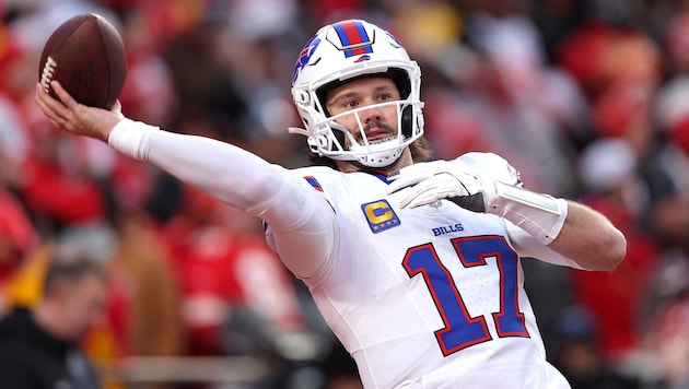 Bills-Quarterback Josh Allen (Bild: 2025 Getty Images)