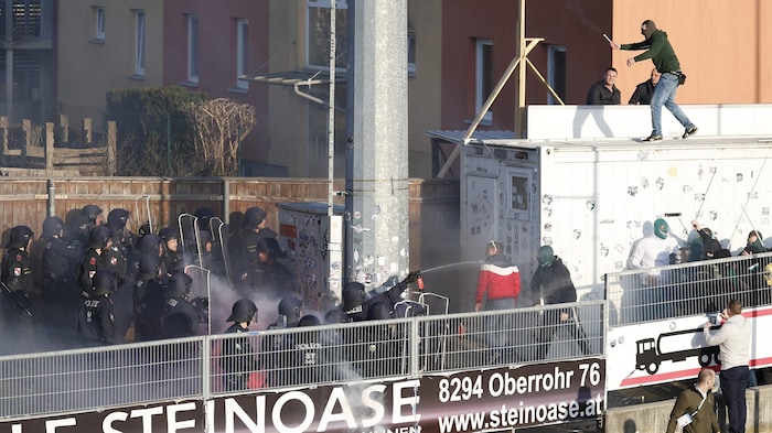 Unschöne Szenen in Hartberg