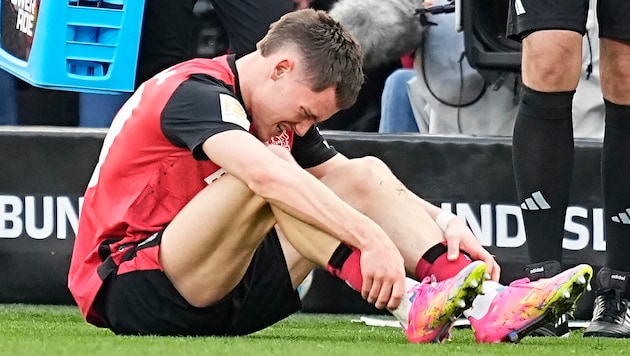 Florian Wirtz was injured in the Bundesliga match against Werder Bremen. (Bild: ASSOCIATED PRESS)