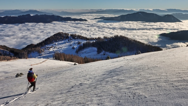 So viel Schnee wie auf diesem Archivfoto lag auf der Aflenzer Bürgeralm in der heurigen Saison nicht. (Bild: Weges)